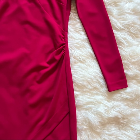 New! NICOLE MILLER Collection Off Shoulder Bodycon Mini Dress - Picture 10 of 12